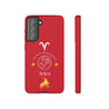 Aries Cell Phone Cases - Tough - Red