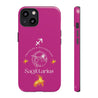 Sagittarius Cell Phone Cases - Tough - Pink