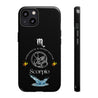 Scorpio Cell Phone Cases - Tough - Black