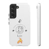 Leo Cell Phone Cases - Tough - White