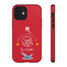 Scorpio Cell Phone Cases - Tough - Red
