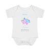 Pisces Baby Onesies Bodysuit - Blue - 5 colors