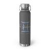 French Gemini Copper Vacuum Insulated Bottle, 22oz - Multiple Colors