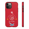 Scorpio Cell Phone Cases - Tough - Red