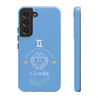 Gemini Cell Phone Cases - Tough - Blue