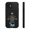 Pisces Cell Phone Cases - Tough - Black