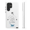 Scorpio Cell Phone Cases - Tough - White