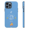 Leo Cell Phone Cases - Tough - Blue