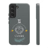 Gemini Cell Phone Cases - Tough - Gray