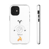 Aries Cell Phone Cases - Tough - White