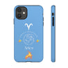 Aries Cell Phone Cases - Tough - Blue