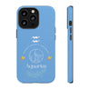 Aquarius Cell Phone Cases - Tough - Blue