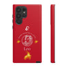 Leo Cell Phone Cases - Tough - Red