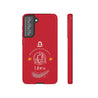 Libra Cell Phone Cases - Tough - Red