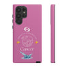Cancer Cell Phone Cases - Tough - Pink