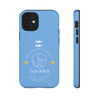 Aquarius Cell Phone Cases - Tough - Blue