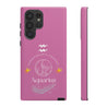 Aquarius Cell Phone Cases - Tough - Pink