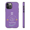 Aquarius Cell Phone Cases - Tough - Lavender