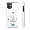 Scorpio Cell Phone Cases - Tough - White