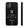 Taurus Cell Phone Cases - Tough - Black