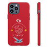 Cancer Cell Phone Cases - Tough - Red