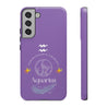 Aquarius Cell Phone Cases - Tough - Lavender