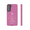 Aquarius Cell Phone Cases - Tough - Pink