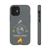 Sagittarius Cell Phone Cases - Tough - Gray