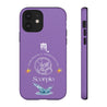 Scorpio Cell Phone Cases - Tough - Lavender