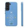 Pisces Cell Phone Cases - Tough - Blue