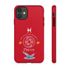 Pisces Cell Phone Cases - Tough - Red