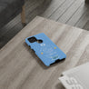 Cancer Cell Phone Cases - Tough - Blue