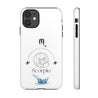 Scorpio Cell Phone Cases - Tough - White