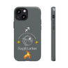 Sagittarius Cell Phone Cases - Tough - Gray