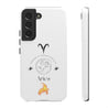 Aries Cell Phone Cases - Tough - White