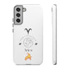 Aries Cell Phone Cases - Tough - White