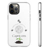 Capricorn Cell Phone Cases - Tough - White