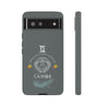 Gemini Cell Phone Cases - Tough - Gray