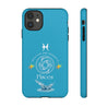 Pisces Cell Phone Cases - Tough - Aqua