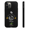 Virgo Cell Phone Cases - Tough - Black