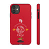 Virgo Cell Phone Cases - Tough - Red