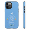 Pisces Cell Phone Cases - Tough - Blue