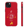 Leo Cell Phone Cases - Tough - Red