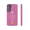Aries Cell Phone Cases - Tough - Pink