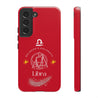 Libra Cell Phone Cases - Tough - Red