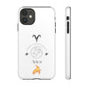 Aries Cell Phone Cases - Tough - White