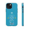 Pisces Cell Phone Cases - Tough - Aqua