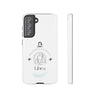 Libra Cell Phone Cases - Tough - White