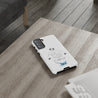 Cancer Cell Phone Cases - Tough - White