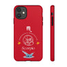 Scorpio Cell Phone Cases - Tough - Red